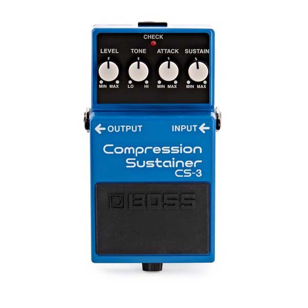 the Boss CS-3 compressor pedal