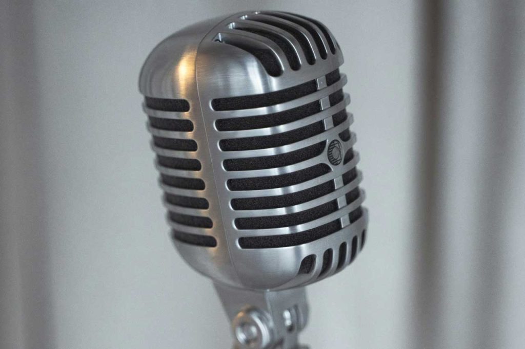 A ruban microphone