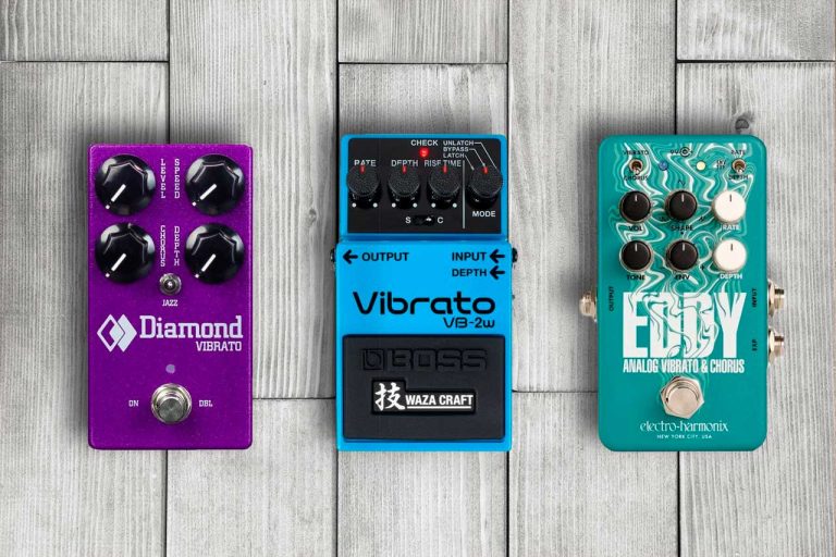 3 famous vibrato effect pedals