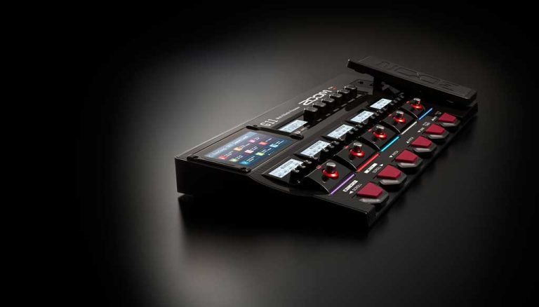 The G11 multi-effects processor manufactured by the Zoom brand